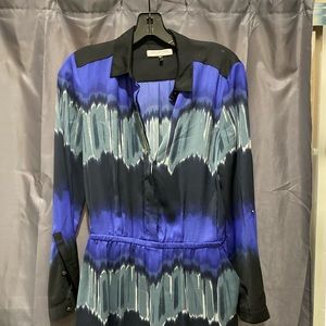 Halston Colored Shirt Dress